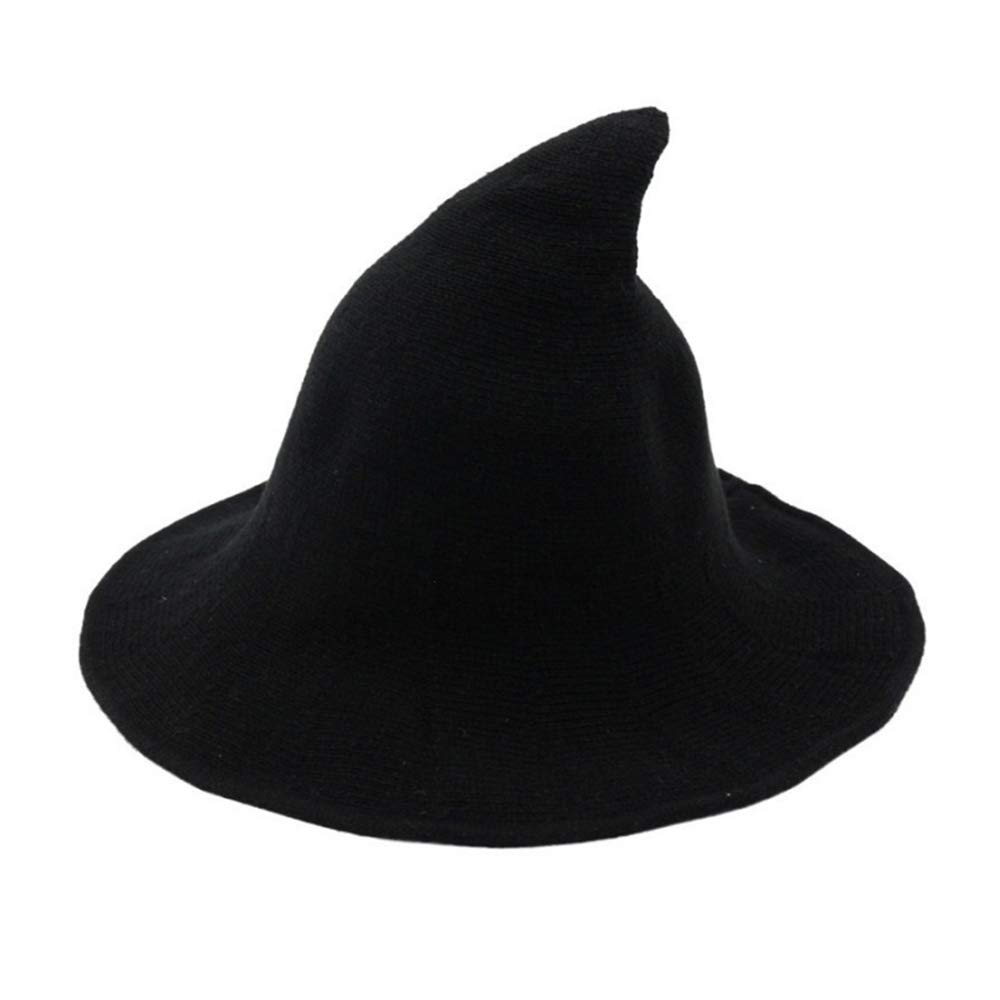 Amazon.co.jp: ハロウィン 魔女の帽子 ニットウール パーティー