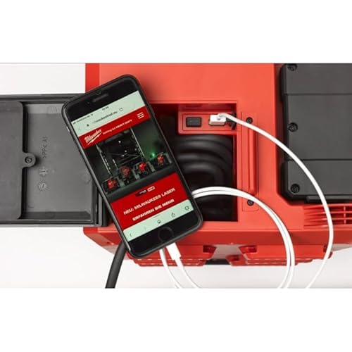 Projecteur MILWAUKEE M18 POALC 0 3000 lumens Chargeur intégré IP54 étanche - vue 6