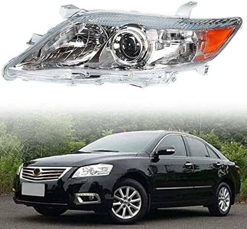 GXYWADY Headlight Assembly Replacement for 2010 2011 10 11 Camry Headlight TO2502191 81150-06500 Left Driver Side