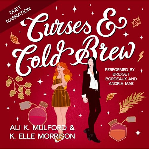 Curses & Cold Brew Audiolivro Por Ali K. Mulford, K. Elle Morrison capa