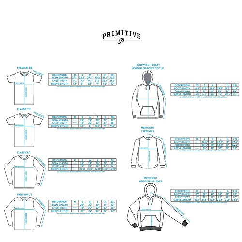 Primitive Men's Dirty P Long Sleeve Pullover Hoodie2