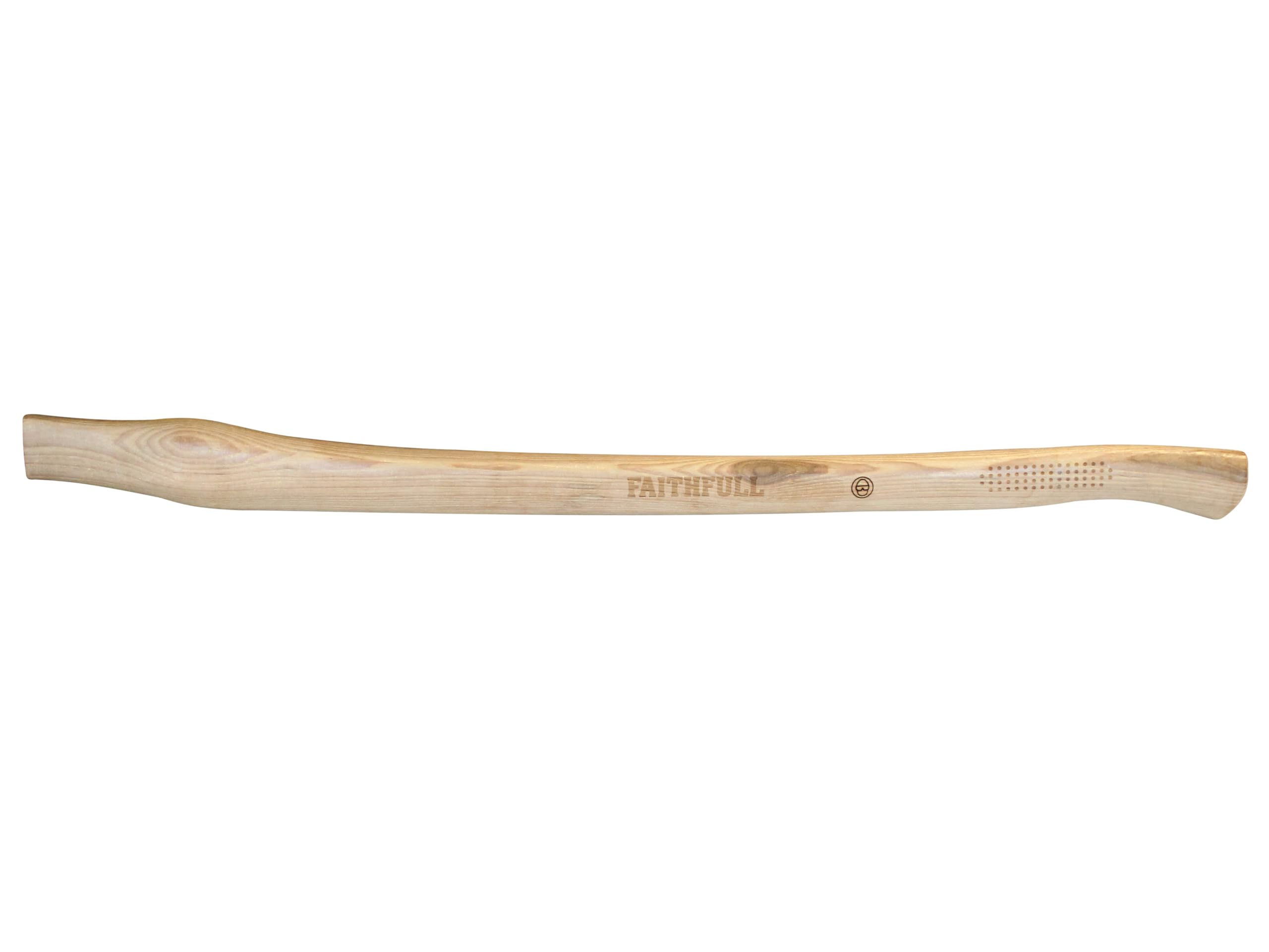 Faithfull Manico di ricambio per ascia Legno di hickory certificato FSC®, motivo Fawn Foot con finitura a cera - 92 cm (36 pollici)