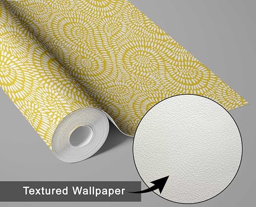 Relooking instantané des murs sans colle avec ce vinyle jaune
