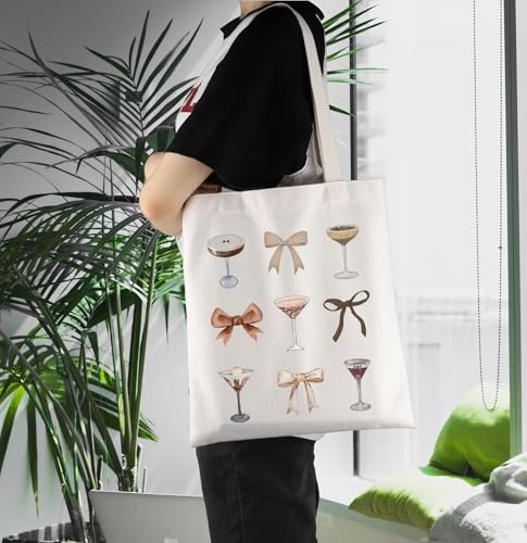 Bolso Tote Martini Espresso Martini para amantes del cóctel miniatura 2