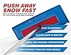 SNOBRUM - Snow Remover for Cars and Trucks - 28 to 63 Inch Automotive Snow Brush with Foam Head and 4 Piece Handle - Push-Broom Design - No-Scratch Snow Removal - 1 Pack #2