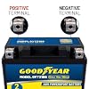 Goodyear GYTZ10S - 12 Volt 10 AH, 190 CCA, Rechargeable High-Performance, Maintenance Free, SLA - AGM Battery for Motorcycle, ATV, UTV, Scooter, Snowmobile, Motorbike and more!