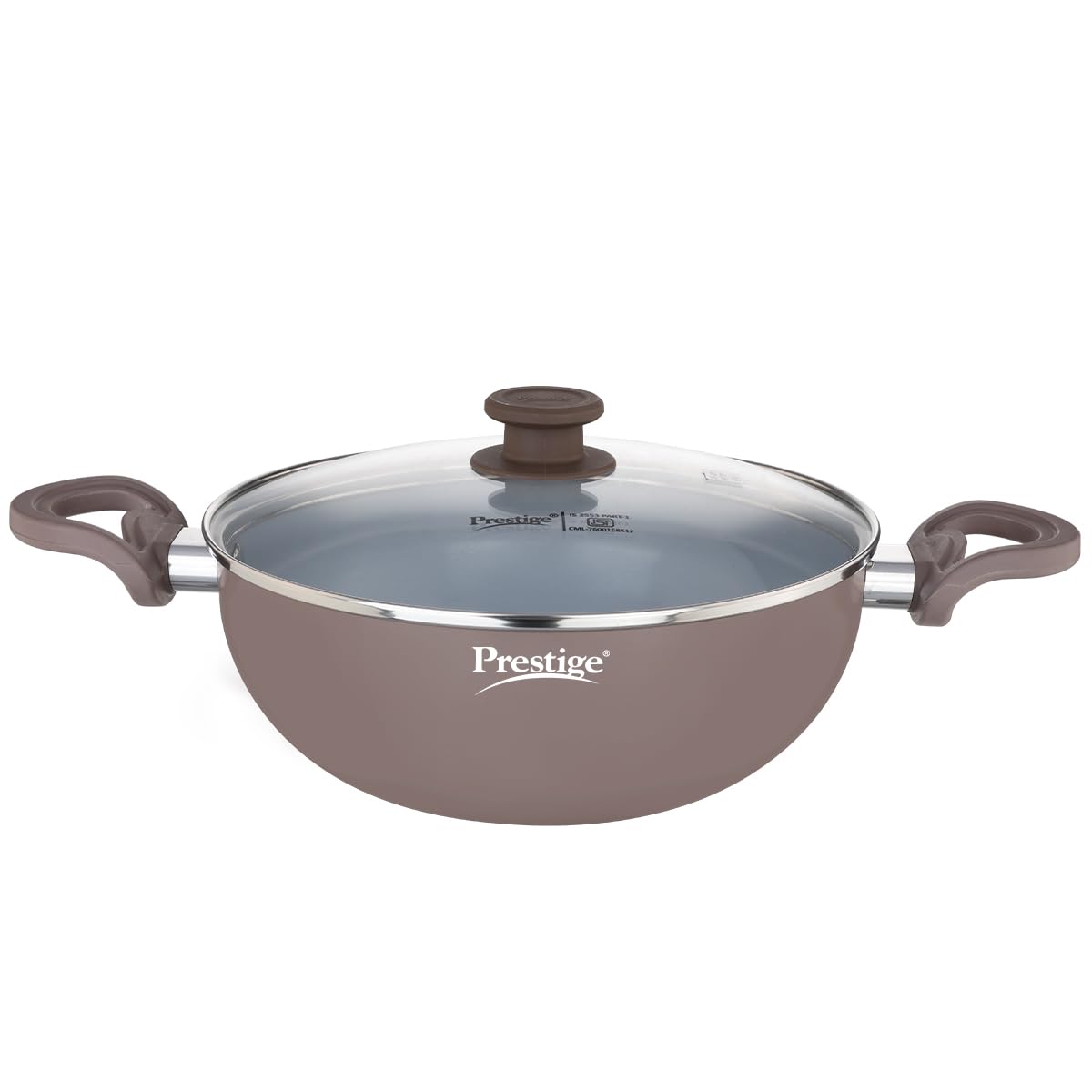 Prestige Ceraglide Kadai - Non-Stick, Gas & Induction -1 Prestige Ceraglide Kadai - Non-Stick, Gas & Induction -1
