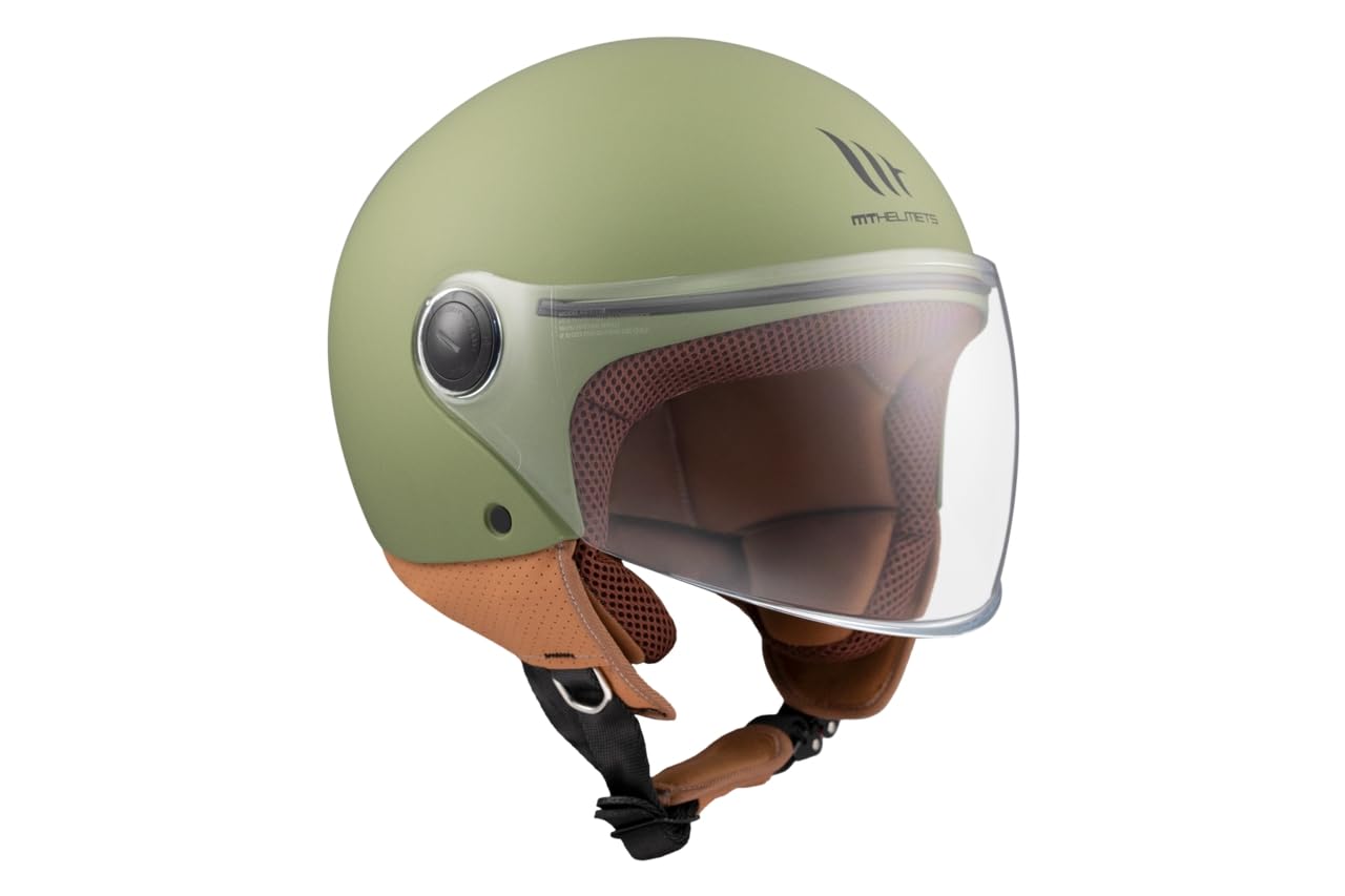 CASCO MTB STREET S SOLID A6, Verde Opaco (Green), L