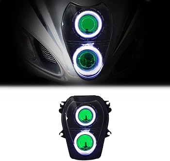 Amazon.com: KT Angel Eye Headlight Assembly for Suzuki