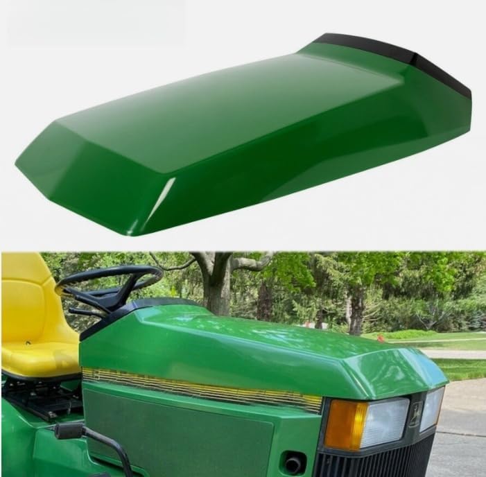 for 415 425 445 455 Lawn Mower Front Upper Hood Replacement #AM128986, Replacement for John Deere OEM