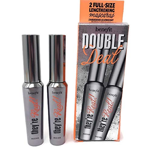 Benefit Double Deal They're Real Mascara - 2pcs 8.5g / 2 full size mascaras Benefit Double Deal They're Real Mascara - 2pcs 8.5g / 2 full size mascaras