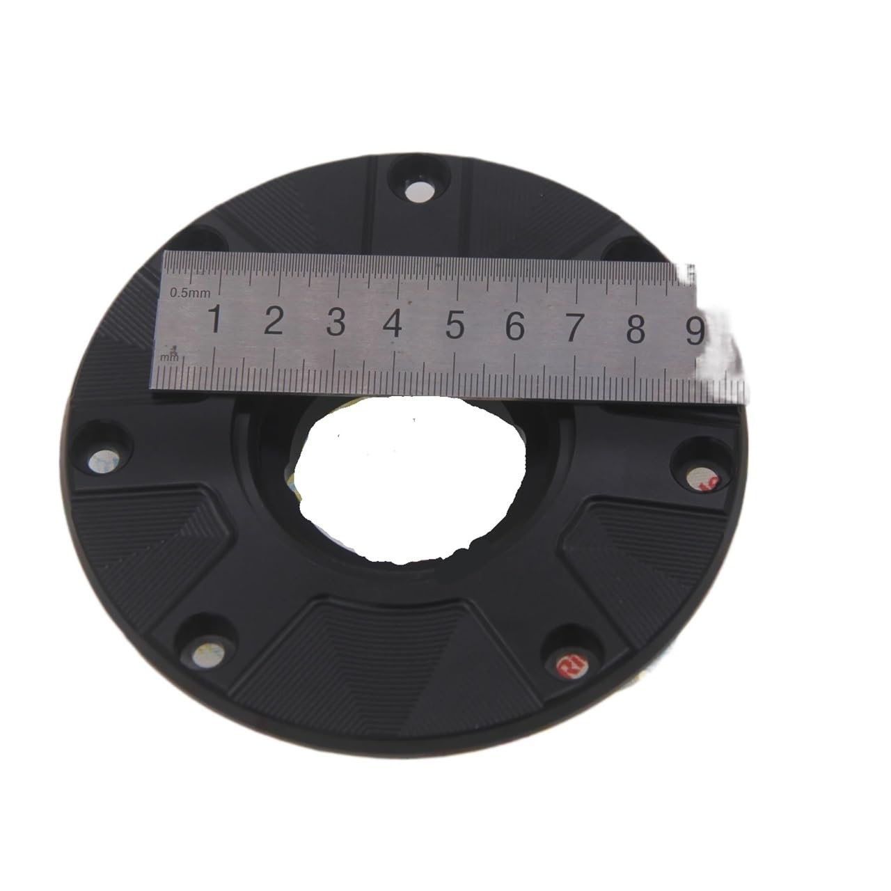 Tappo Serbatoio Carburante Moto Tappo Serbatoio Carburante Moto Copertura Benzina Per CB1000R 2008-2016 Protezione(Silver With L)