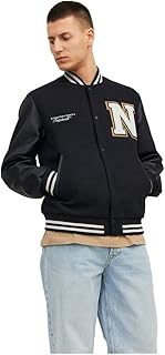 JORCOLLEGE WOOL BLEND BOMBER NOOS Mont Ceket Erkek