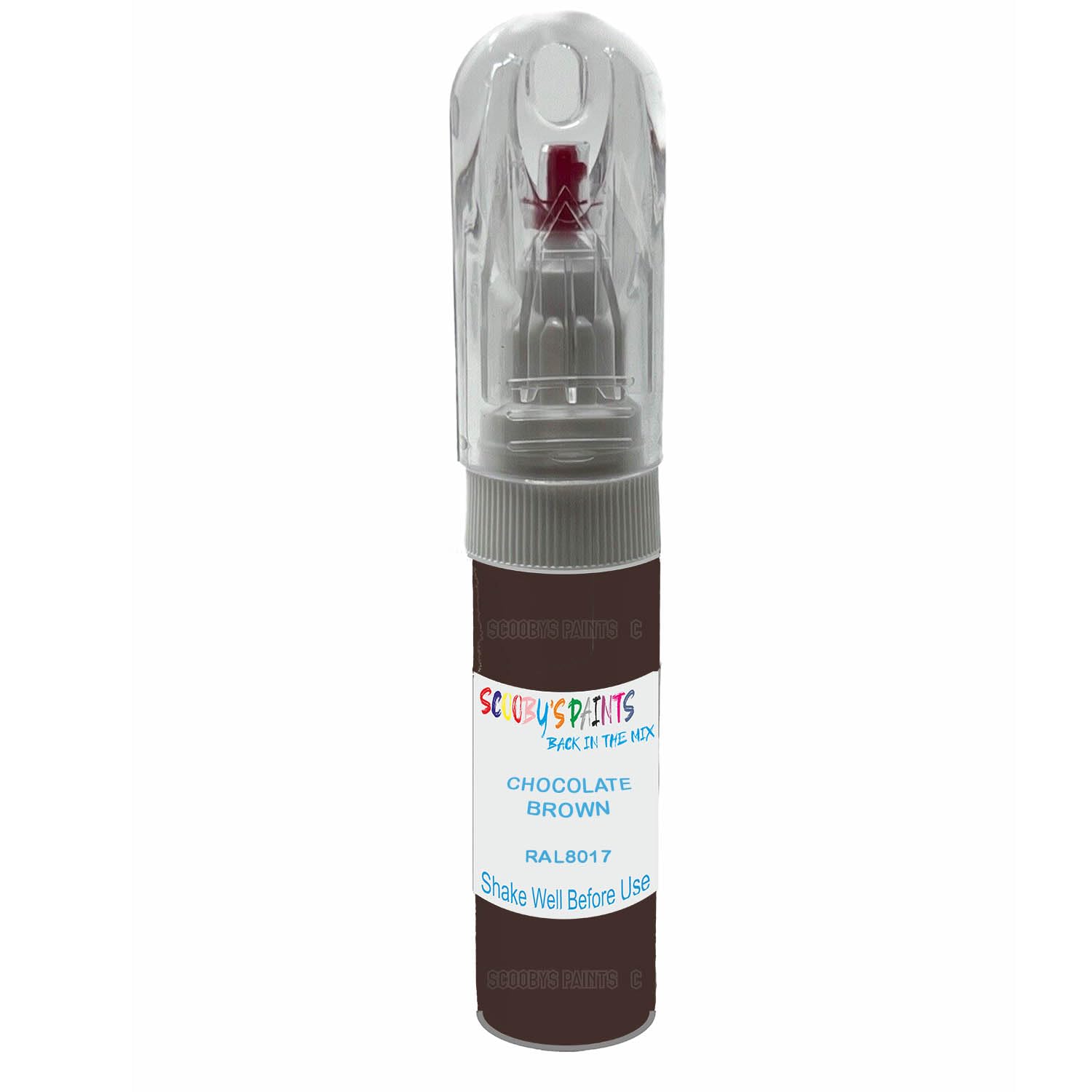Scoobys Paints Back In The Mix Ral8017 Chocolate Brown Ral Paint Upvc Pen Repair Window,Plastic,Cladding,Wood,Metal Touch Up