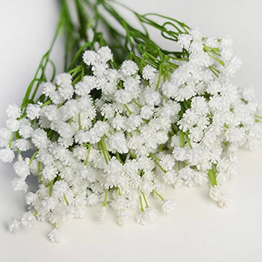 メイフラワー UHBGT 7 Fork Artificial Flowers Baby's Breath Flower Bouquet