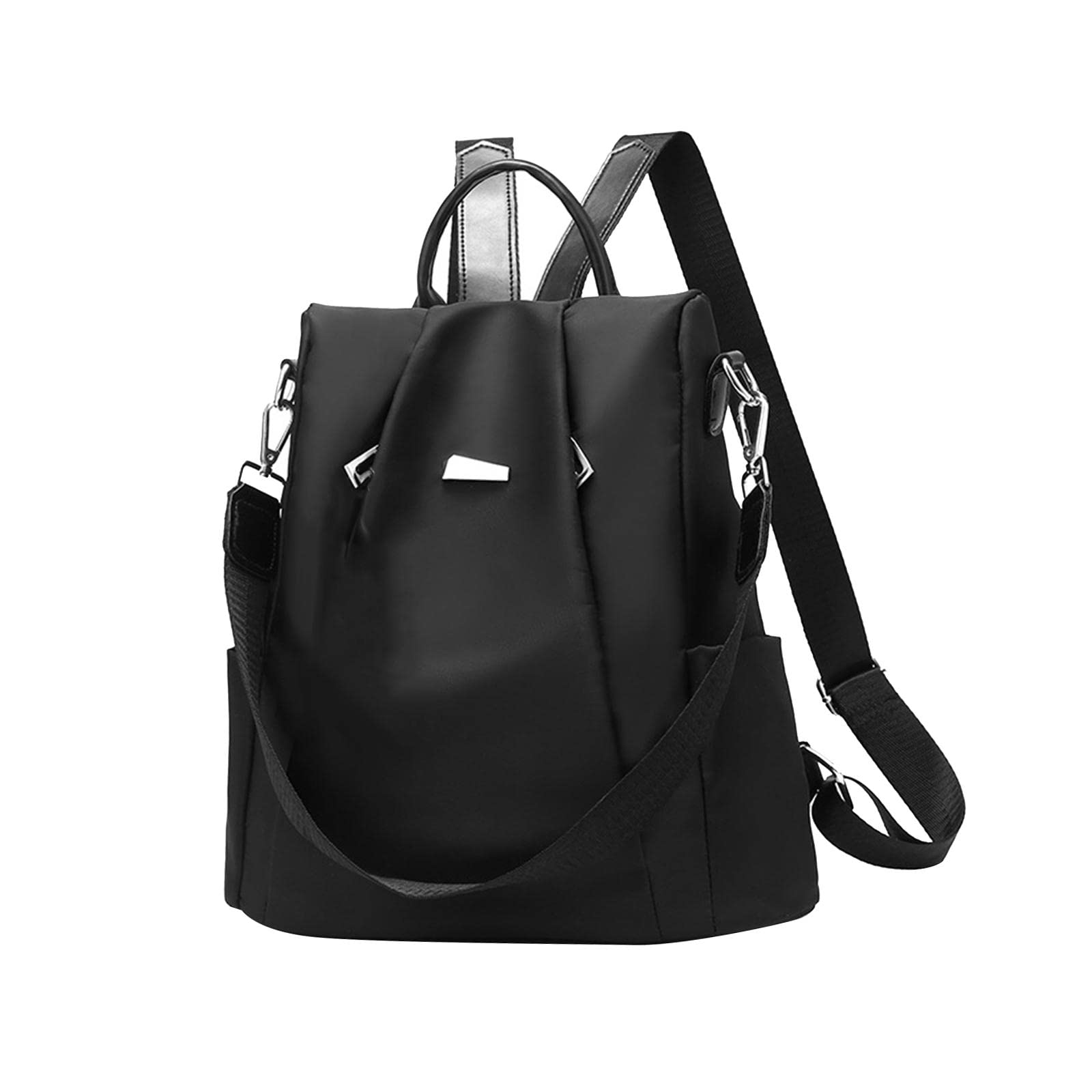 Women Ladies Anti Theft Backpack Shoulder Bag Casual Rucksack Waterproof Black-image-29