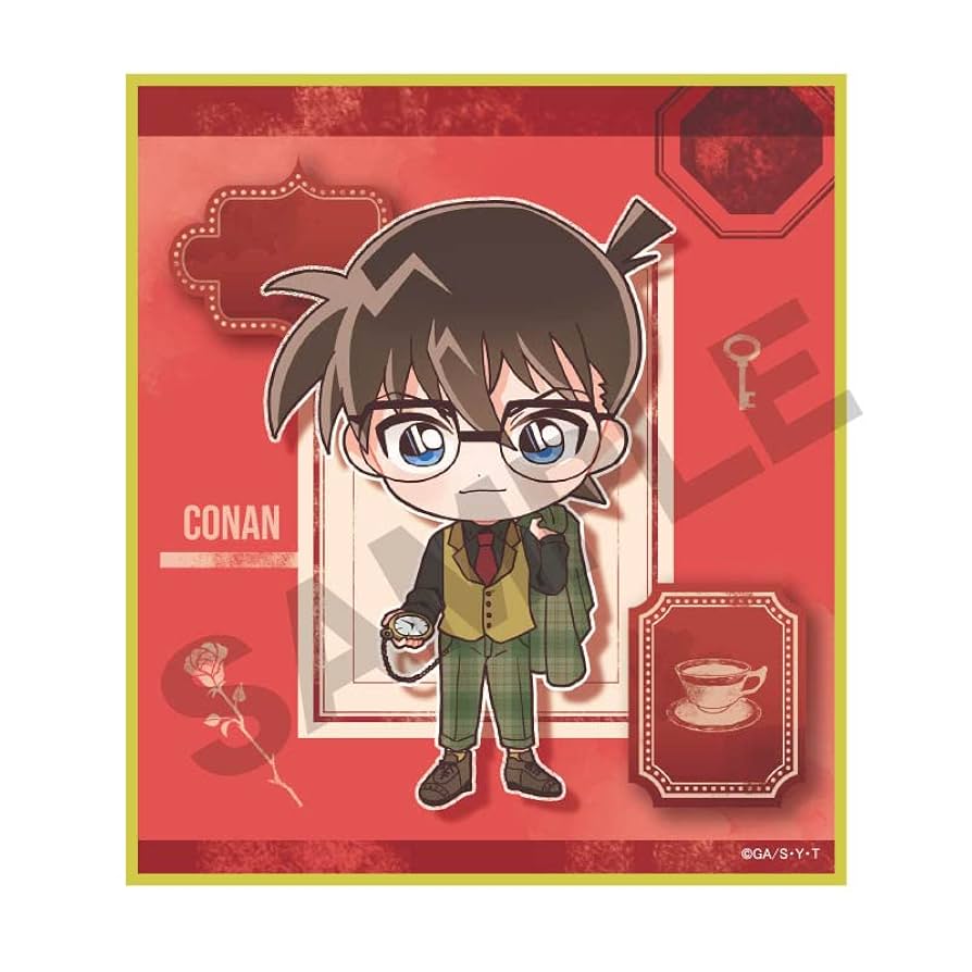名探偵コナン AGF2019 ミニ色紙 全5種セット 少年サンデープレミアムSHOP on X: 