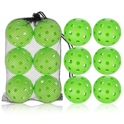 ifundom 12 Pcs Hollow Practice Balls Lightweight Baseball Training Balls with Unique Design for Realistic Flight Resistance for Batting Practice and Sports Training
