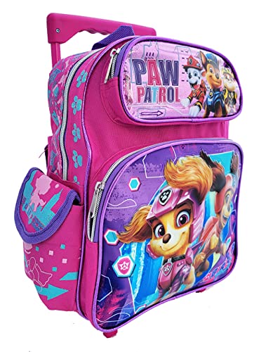Paw Patrol 12 Inch Small Rolling Backpack Toddler 4 - 6 yrs2