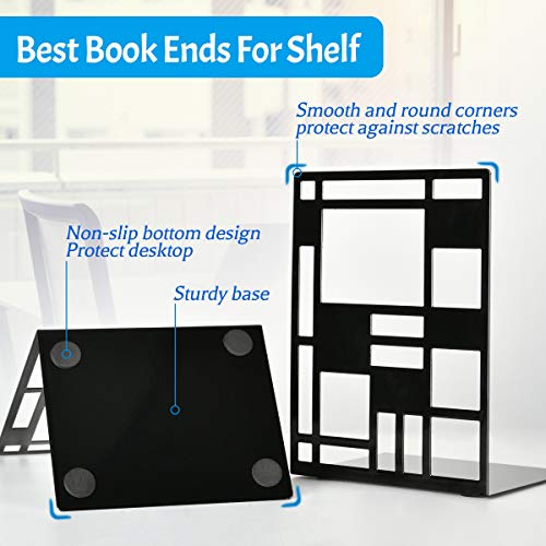 Shikaman Bookends,Book Ends For Shelves,Bookends thumb #2