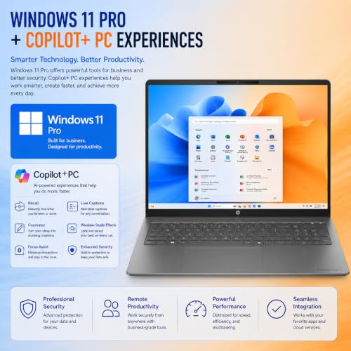 HP OmniBook 5 2K Touchscreen AI Laptop Office Lifetime AMD Ryzen AI 7 445 - image 5