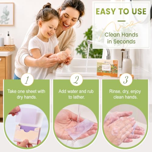 Travel Soap Sheets for Hand Washing DROPS TO - image 6