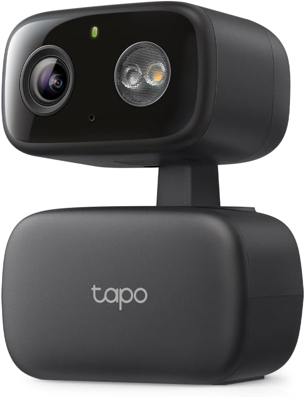 Tapo 1080p Pan/Tilt Indoor/Outdoor Security Camera – Free Person/Baby Cry Detect & Motion Track, 360° Pan, Color Night Vision, SD/Cloud Storage, Works w/Alexa & Google Home HybridCam 360