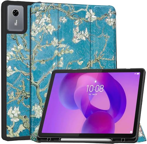 Image of ProElite Cover for Lenovo idea Tab 11 inch 2025 case Cover, Soft Flexible Flip Case Cover for Lenovo idea Tab 11 inch 2025 with Pen Holder [Recoil Series] - Flowers