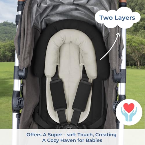 image for COOLBEBE Upgraded Babybody Support & Strap Covers Set for Newborn Infa