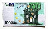 PP Patch Euro banknotes Patch Euro Dollar Paper Currency banknotes Cartoon Embroidery DIY Patch Applique Embroidered Sew Iron on Patch Jackets Bags Jeans T-Shirt Backpacks Costume