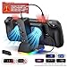 JSAUX Docking Station for ROG Ally X/ROG Ally/Steam Deck/Legion Go, 7-in-1 ROG Ally X Dock with RGB Cooling Fan, HDMI 4K@120Hz, Gigabit Ethernet, Dual USB & USB C 3.0, 100W PD Charging - HB0705