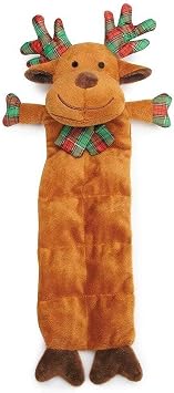 Grriggles Holiday Squeaktacular Reindeer Toy