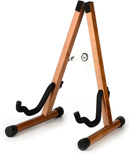 Wooden Guitar Stand for Acoustic Electric Bass Classical Guitar Banjo