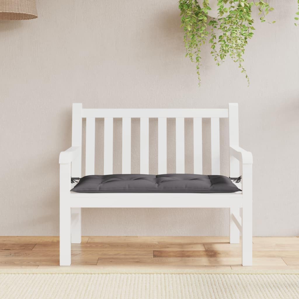 vidaXL Tuinbankkussens 2 st 180x50x7 cm oxford stof beige, tuinbank