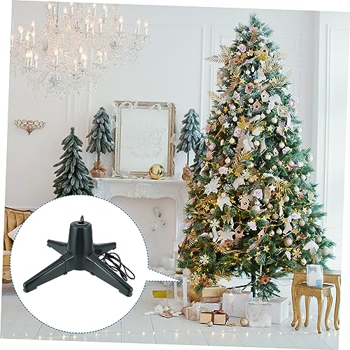 Zerodeko 1 Unidade Suporte Para Arvore De Natal Base Rotativa Da Árvore De Natal Suporte De Árvore D