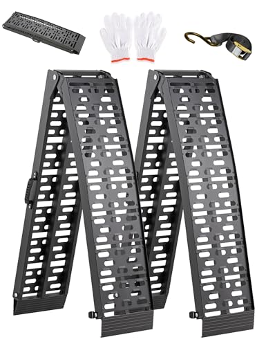 Rampas de carga plegables para camión, aluminio 1500 lbs