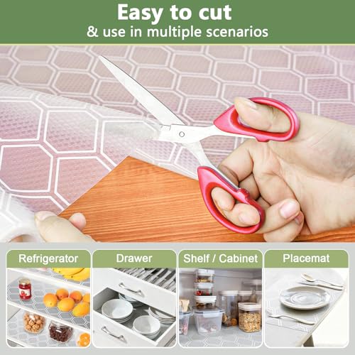 50% Off KIMERSE Waterproof Shelf Liner for Kitchen & Fridge
