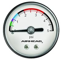 Algopix Similar Product 1 - Airhead Pressure Gauge WhiteBlack