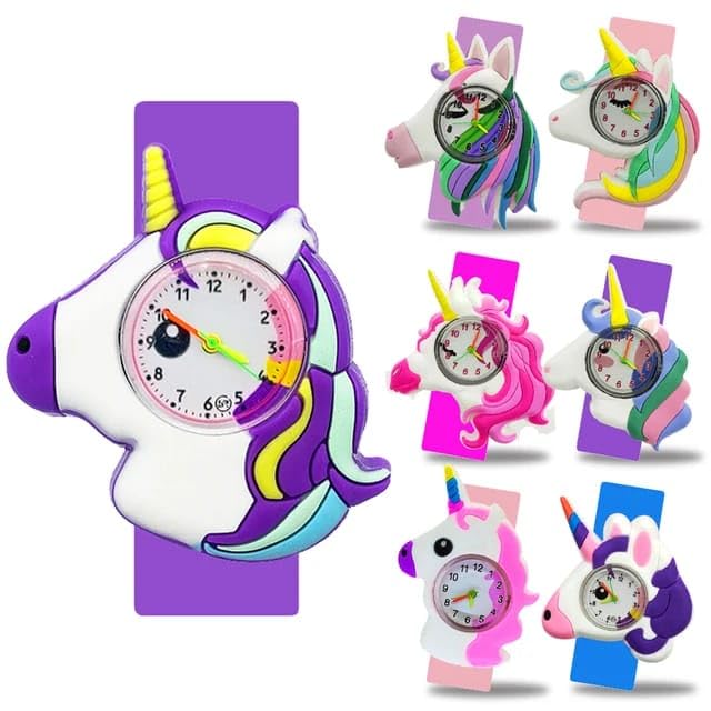 TERA 13 Girls Unicorn Watch | Hand Watch for Kids | Bracelet Watch | Wrist Watch | Slap Band for Girls | Gift Bracelet Watch for Kids | Unicorn Slap Band Watch | Return Gifts (1 pcs) (B0DD42P22D) Amazon Price History, Amazon Price Tracker