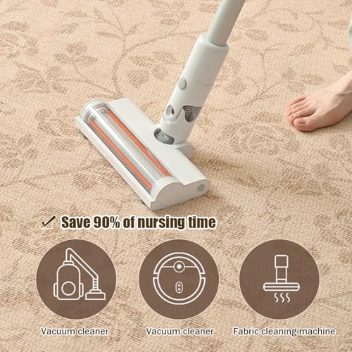 Tapis lavable en machine résistant aux taches avec envers antidérapant