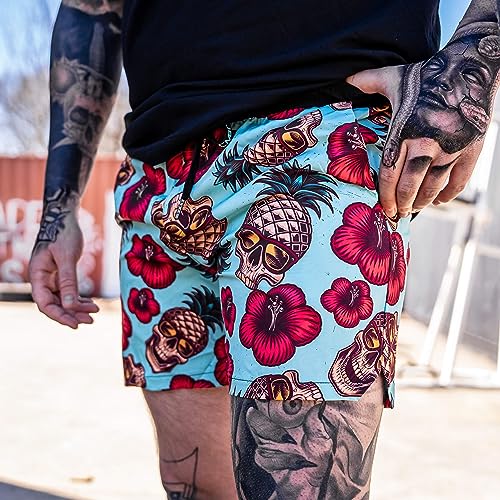 Combat Iron Men's Performance Training Shorts - 5.5” Inseam - Quick Dry Mid Stretch Allowance with Mesh Inner Pockets3