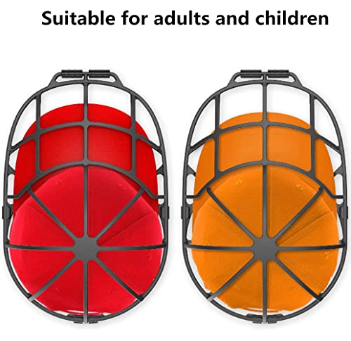 image for 9SHOME 3Pack Hat Washer for Baseball Caps, Hats Washing Frame Cage, Ca