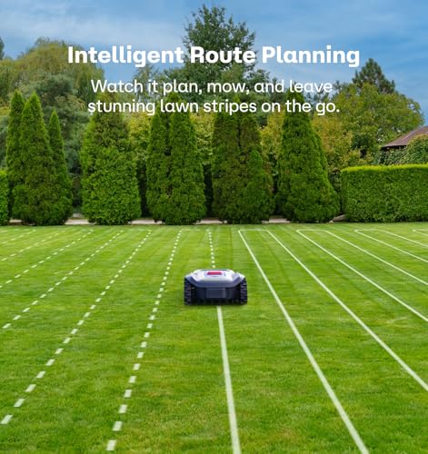 Roboup T1200 PRO T1200Pro Robot Lawn Mower Wire Free - Rtk+Vision Mapping, Ai Obstacle Avoidance, Up To 0.37 Acre, App Control, Virtual Boundaries, Automatic Robotic Lawnmower thumb #3