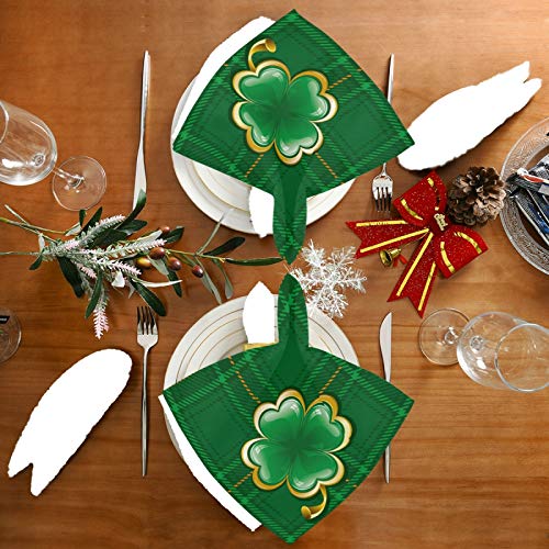 Servilletas de Tela Cuadradas Set de 6 de Poliester miniatura 5