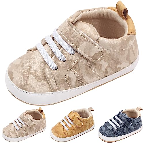 Generic Toddler Shoe Toddler Shoes Boys And Girls Sports Flat Bottom Lightweight Camouflage Print Upper Casual Toddler Boots Girls2