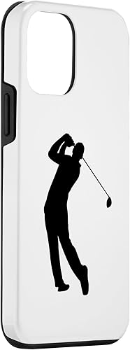 Miniatura 3 de iPhone 12 mini jugador de golf golfista con club de golf caso deportivo