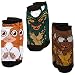 Gremlins Gizmo, Stripe, George 3-pack Adult No Show Socks