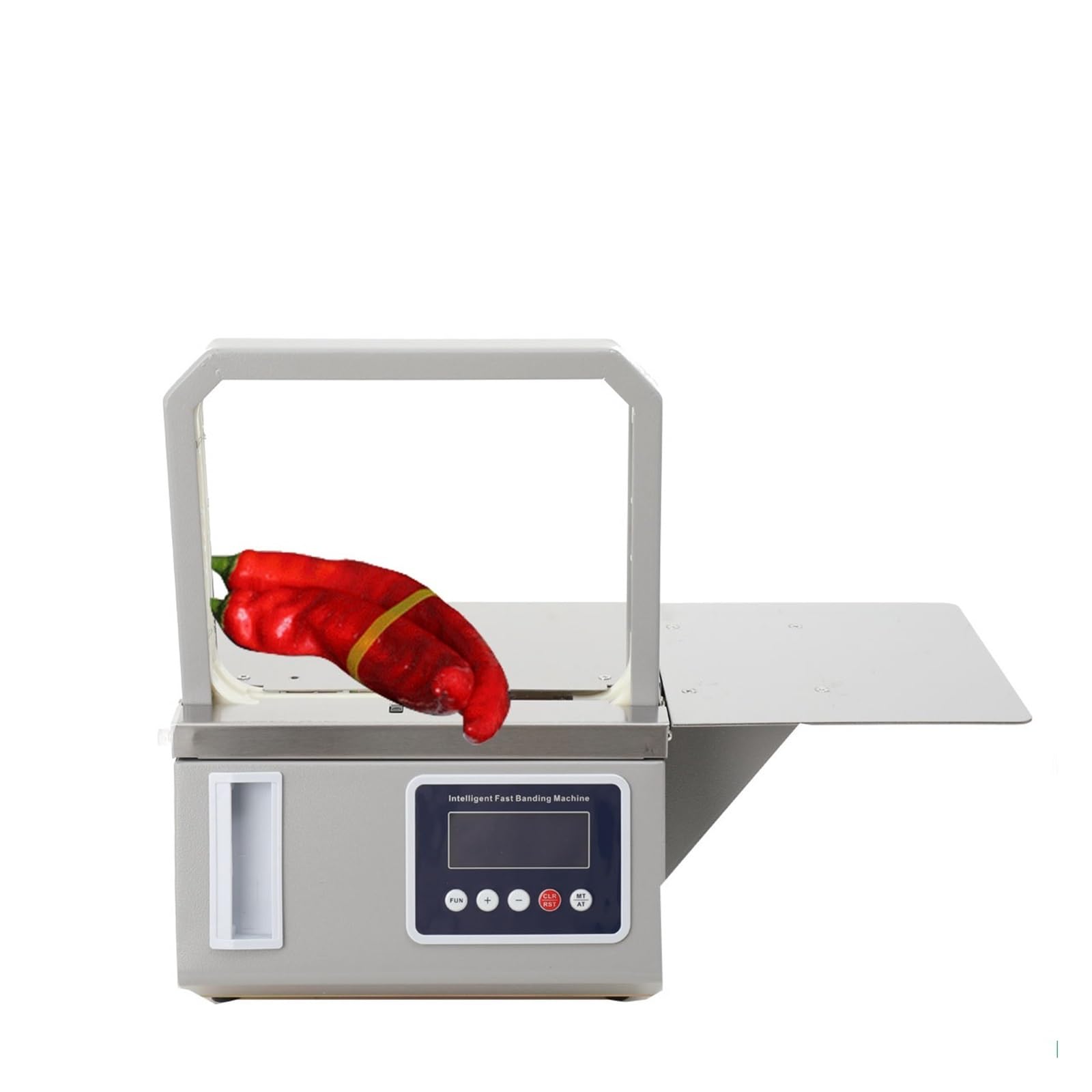 JVDDI Automatic Bundling Machine OPP Strapping Hot-Melt Supermarket Vegetable
