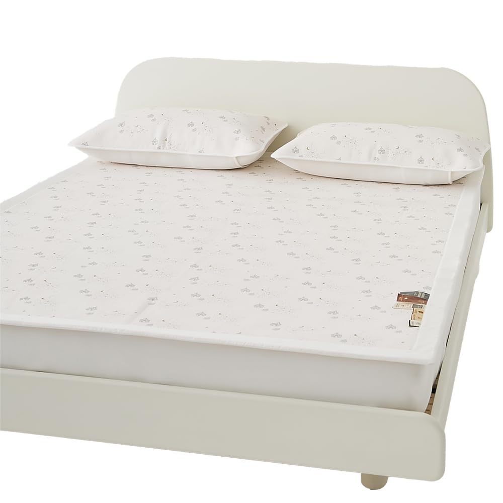 ネムレル 敷パット Amazon｜テンセル リネン 敷きパッド 180x200cm 夏用 接触冷感 北欧風