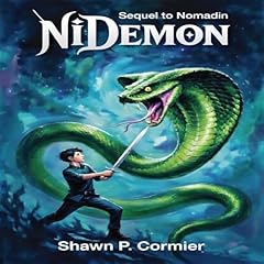 NiDemon Audiolibro Por Shawn P. Cormier arte de portada